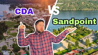 Sandpoint Idaho VS Coeur dAlene Where To Move [upl. by Wendt]