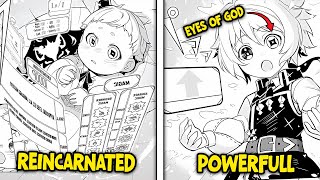 5 After REINCARNATION he MANAGES TO CHEAT the EYE OF GOD becoming POWERFUL  Manga recap [upl. by Merrielle451]