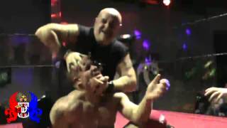 Babyface Pitbull Vs Keith Myatt  British Wrestling  Welsh Wrestling [upl. by Nasia]