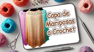 ✨ ¡No podrás Creer lo FÁCIL que es Tejer a Crochet Esta Capa [upl. by Ike686]