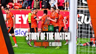 📽️ Story of the Match  Dundee United 32 Hibernian [upl. by Fiora]