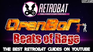 Retrobat ☆ OpenBORBeats Of Rage Setup Guide retrobat openbor emulator [upl. by Terr]