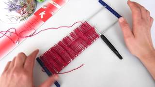 Crochet Hairpin Lace Easy Tutorial [upl. by Aeslehc131]