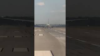 Watching Plane Take Off From a Plane airtravel airplane airport t [upl. by Innor]