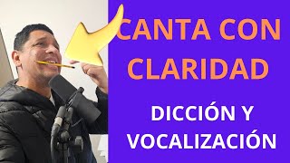 PRONUNCIA MEJOR ejercicio de DICCIÓN Vocalización para CANTANTES [upl. by Novehs708]