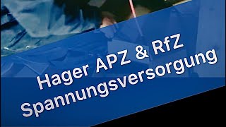 ⚡️Hager Zählerschrank Spannungsversorgung APZ RFZ Zählerschrank Verdrahtung ⚡️ [upl. by Bolitho424]