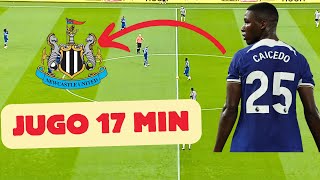 MOISES CAICEDO VS NEWCASTLE  THAT WAS MOISES CAICEDOS GAME VS NEWCASTLE [upl. by Goulder]