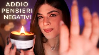 ELIMINO I TUOI PENSIERI NEGATIVI BRUCIANDOLI 🔥Candle with Soft Crackling Sounds ASMR [upl. by Eyoj]