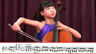 11 Years Old Plays the World’s Hardest Violin Piece on the Cello [upl. by Luca]