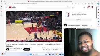 Raptors vs Hawks  Full Game Highlights  January 28 2024  202324 Season  Reaction [upl. by Aianat]