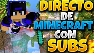 🔴DIRECTO🔴 MINECRAFT CON SUSCRIPTORES minecraft minecraftminigames [upl. by Grati]