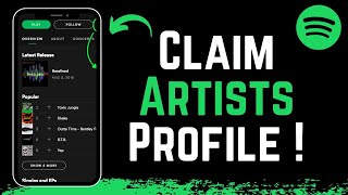 How to Claim Spotify Artist Profile [upl. by Llegna402]