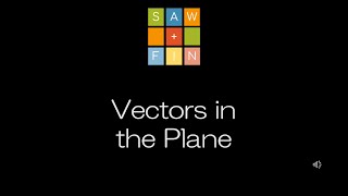 Precalculus 63 Vectors in the Plane [upl. by Chatwin960]