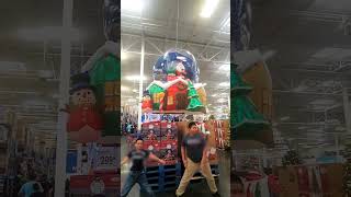 New At Sams Club Christmas Inflatables shorts [upl. by O'Meara]