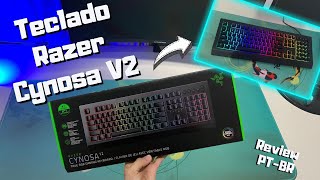 Teclado Gamer Razer Cynosa Chroma V2  PTBR [upl. by Nnaecarg]