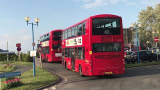 Metroline West Buses on Route 483 [upl. by Oibaf]