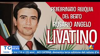 ACI CATENA Dal 20 al 27 ottobre la Reliquia del Beato Rosario Angelo Livatino [upl. by Akcimehs]