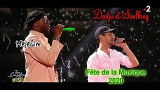 Soolking feat Dadju • Meleğim Fête De La Musique 2020 [upl. by Haeckel502]