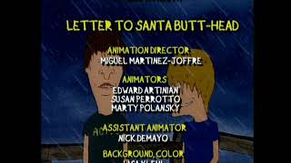 Credits Time Life Beavis and ButtHead Do Christmas [upl. by Mirabella941]