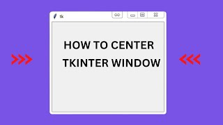 Learn How to Center Your Tkinter Window Like a Pro quotPython Tkinter GUI Hackquot [upl. by Emanuel]