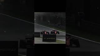 Huge fight between Sebastian Vettel and Charles Leclerc cost Ferrari points [upl. by Milli]