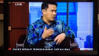 TV Talk Show Master Irmansyah Effendi on Secrets of Natural Walking [upl. by Philina]