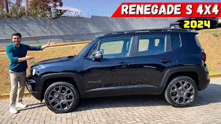 JEEP RENEGADE 2024 motor 13 Turbo flex 4x4 avaliação e PREÇO [upl. by Ennyletak]