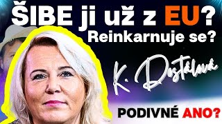 Klára Dostálová 💥 ŠIBE ji už z EU Proč by si přála potkat UFO💥podivné ano na NEČEKANÉ otázky [upl. by Greenstein]