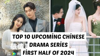 Top 10 Upcoming Chinese Drama Series  Yang Zi Xu Kai and Bai Lu Dramas Release Date [upl. by Adnertal]