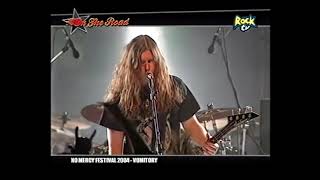 Vomitory  Live amp Interview At No Mercy Festival In Milan Italy 20040405 RockTV Full HD Video [upl. by Ailerua]