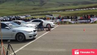 BMW e60 M5 vs W211 E55 AMG vs corvette [upl. by Llebanna]