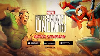 Spider Man Unlimited by Gameloft  iOS  Android  Issue 4 Sandman Trailer [upl. by Anires992]