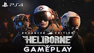 Heliborne Enhanced Edition Gameplay PS4 2023 [upl. by Neehahs866]