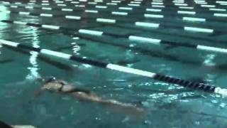 Hydro Swim Team Freestyle Alignment 1wmv [upl. by Enimzaj]