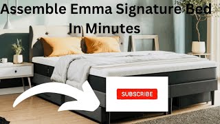 How to Assemble Emma Signature Bed amp Emma Mattress  Full Unboxing  Tips amp Tricks [upl. by Ethelin]