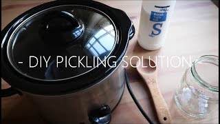 Learn Silversmithing EASY HOMEMADE DIY PICKLING SOLUTION Silversmithing for beginners [upl. by Uos163]