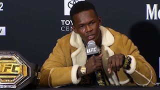 UFC 271 Israel Adesanya PostFight Press Conference [upl. by Witherspoon38]