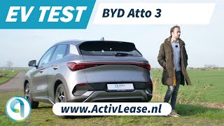 BYD Atto 3 Review  elektrische gezinsauto maakt debuut in Nederland [upl. by Kcitrap]