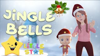 Jingle Bell Dance  Jingle Bells Dance Party  ​⁠Maxi BoBoo Kids Songs [upl. by Ilysa]