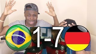 Brazil vs Germany 17 Highlights Reaction By MNT [upl. by Nelrah438]