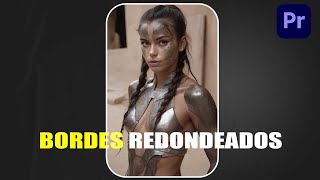 Como hacer un video con bordes redondeados en Premiere Pro [upl. by Aneerehs]