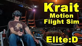 Krait MkII  DIY Motion Flight Sim Elite Dangerous [upl. by Eelahc435]