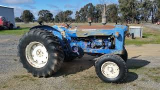 1963 Fordson Super Major Restoration [upl. by Nemrak]