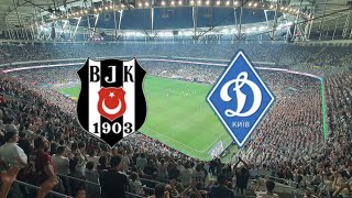 Beşiktaş amp Dinamo Kiev Bütün Stad Şampiyon Olalım Bu Sene Uçalım Göklere [upl. by Anas256]