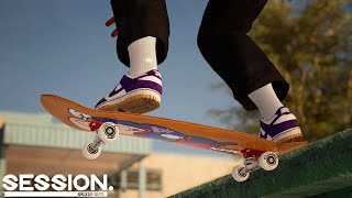 6 Minutes Of Satisfying Session Skate Sim Gameplay… [upl. by Farrington]