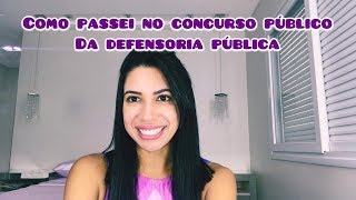 Minha rotina de estudos até ser aprovada na Defensoria Pública [upl. by Freudberg117]