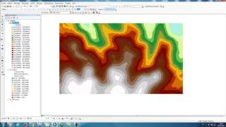 Creation of MNT and TIN from google earth and conversion in arcgis [upl. by Dodie]