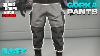 How To Get The GORKA PANTS In GTA 5 Online  Easy Gorka Joggers Glitch NO TRANSFER GLITCH [upl. by Negroj476]