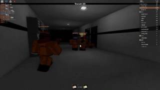 Roblox containment breach escape attempt ClassD try 1 [upl. by Eserrehs]