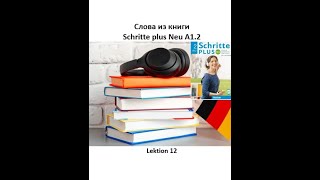 Слова из книги Schritte plus Neu A12 Lektion 12 Wortschatz немецкий язык [upl. by Anos]